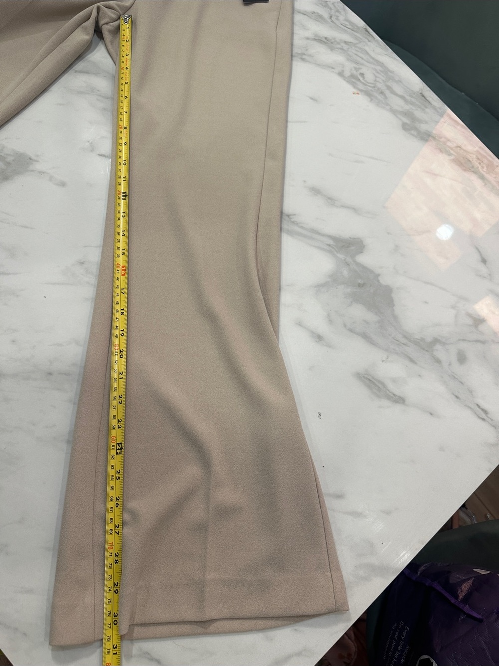 NWT TRUTH by Republic Wide-Leg Light Taupe Beige Dress Work Pants Office Size 6 - Picture 14 of 14